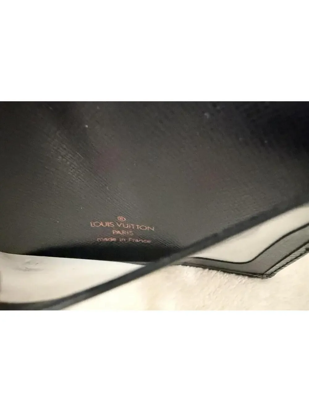 Authentic Louis Vuitton LV Card Wallet Epi Leather Bifold Vintage